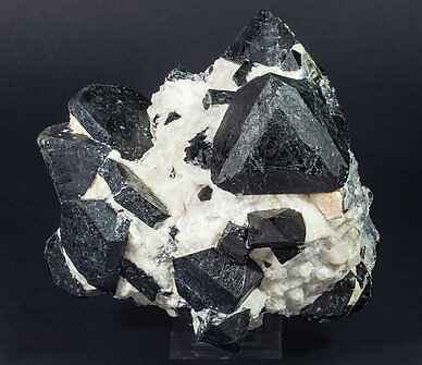 Franklinite with Calcite. 