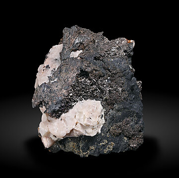 Maucherite with Calcite.