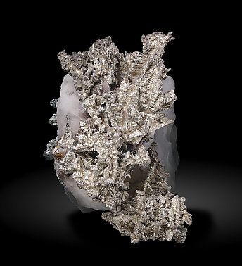 Silver with Calcite. Side / Photo: Joaquim Calln