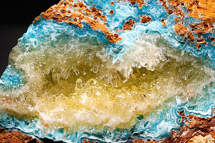 Senegalite with Turquoise. Front / Photo: Joaquim Calln