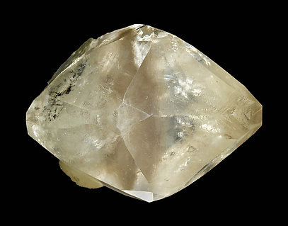 Doubly terminated Calcite with inclusions. Top