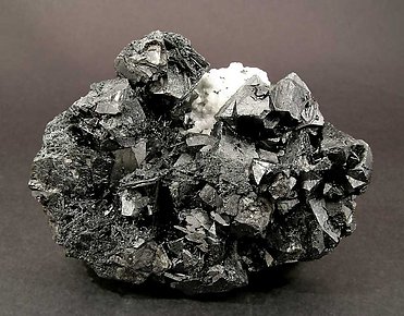 Cassiterite with Zinkenite. 