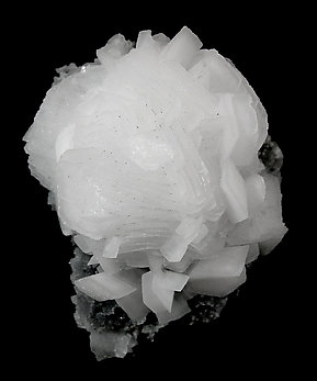 Calcite with Boulangerite inclusions.