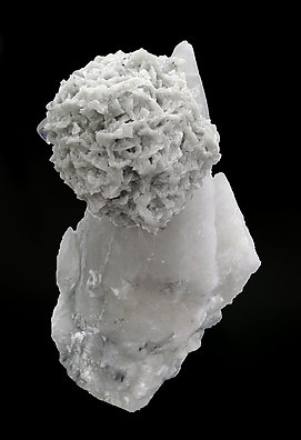 Calcite with Dolomite and Fluorite. 
