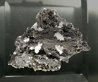 Polybasite with Chalcopyrite and Quartz. Top