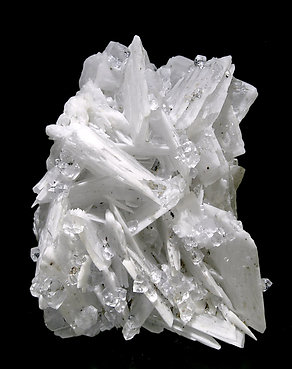 Fluorita tetrahexadrica con Barita. 