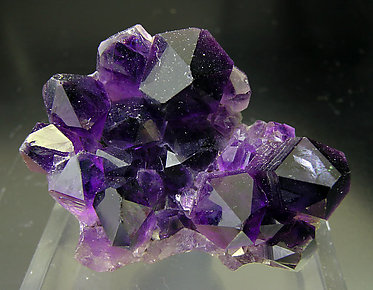 Quartz (variety amethyst). 