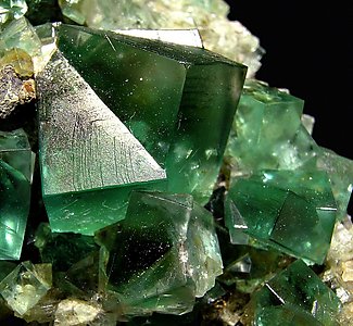 Fluorite with Galena. 