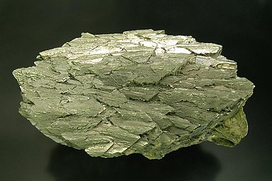 Arsenopyrite with Siderite and Muscovite. Top