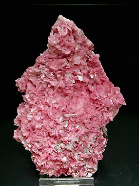 Rhodonite with Calcite, Pyrrhotite and Pyrite. 