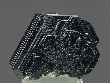 Hematite with epitaxial Rutile. 
