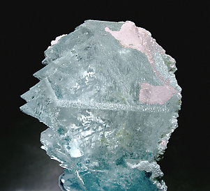 Topaz with 'lepidolite'. Top
