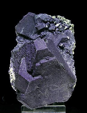 Octahedral Fluorite with Mica. 