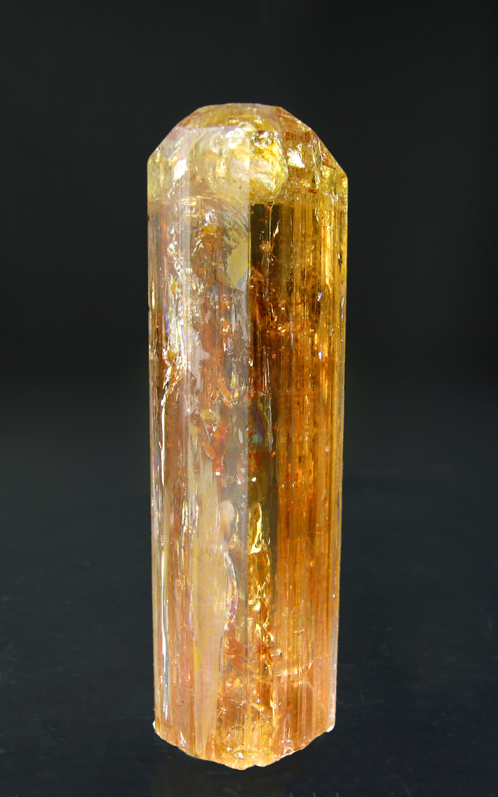 Topacio "imperial" Mineral Specimen Large Photo Fabre Minerals