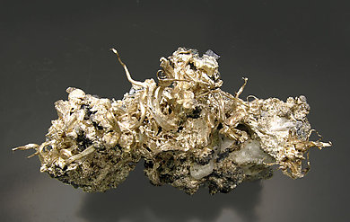 Silver with Acanthite. Top