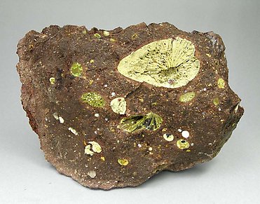 Nontronite (variety calcian) with Hollandite. 