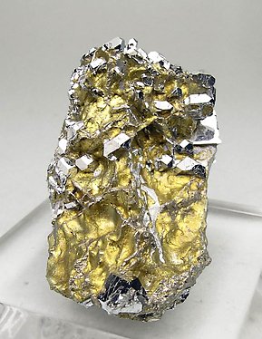 Sperrylite with Chalcopyrite.