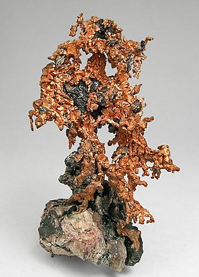 Copper with Cuprite.