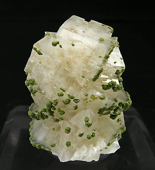 Calcite with Duftite.