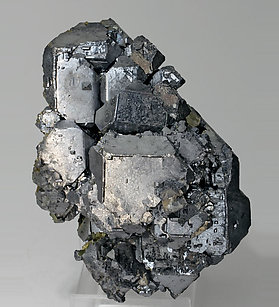 Galena with Pyrite. Side