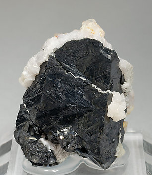 Alabandite with Calcite and Rhodochrosite.