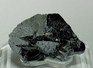 Cassiterite with Muscovite. Rear