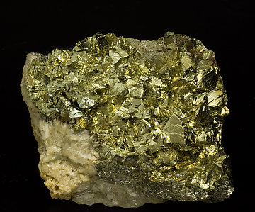 Chalcopyrite with Siderite. 