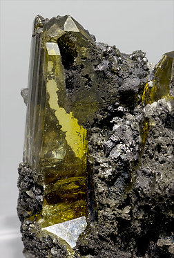 Anglesite with Cerussite and Galena. 