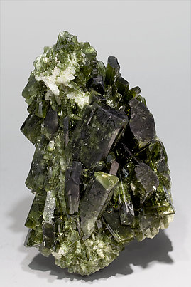 Diopside with Quartz. Front