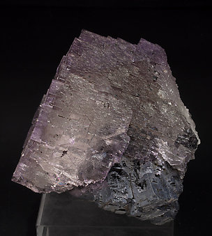 Fluorite with Galena. Side