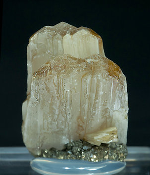 Valentinite with Pyrite. Front