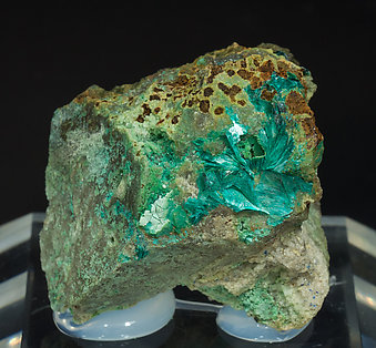 Tyrolite with Chrysocolla. 