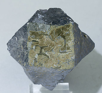 Galena with Pyrite and Fluorite. Top