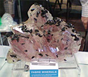 Mineralexpo 2007: Cuarzo Amatista con Epidota