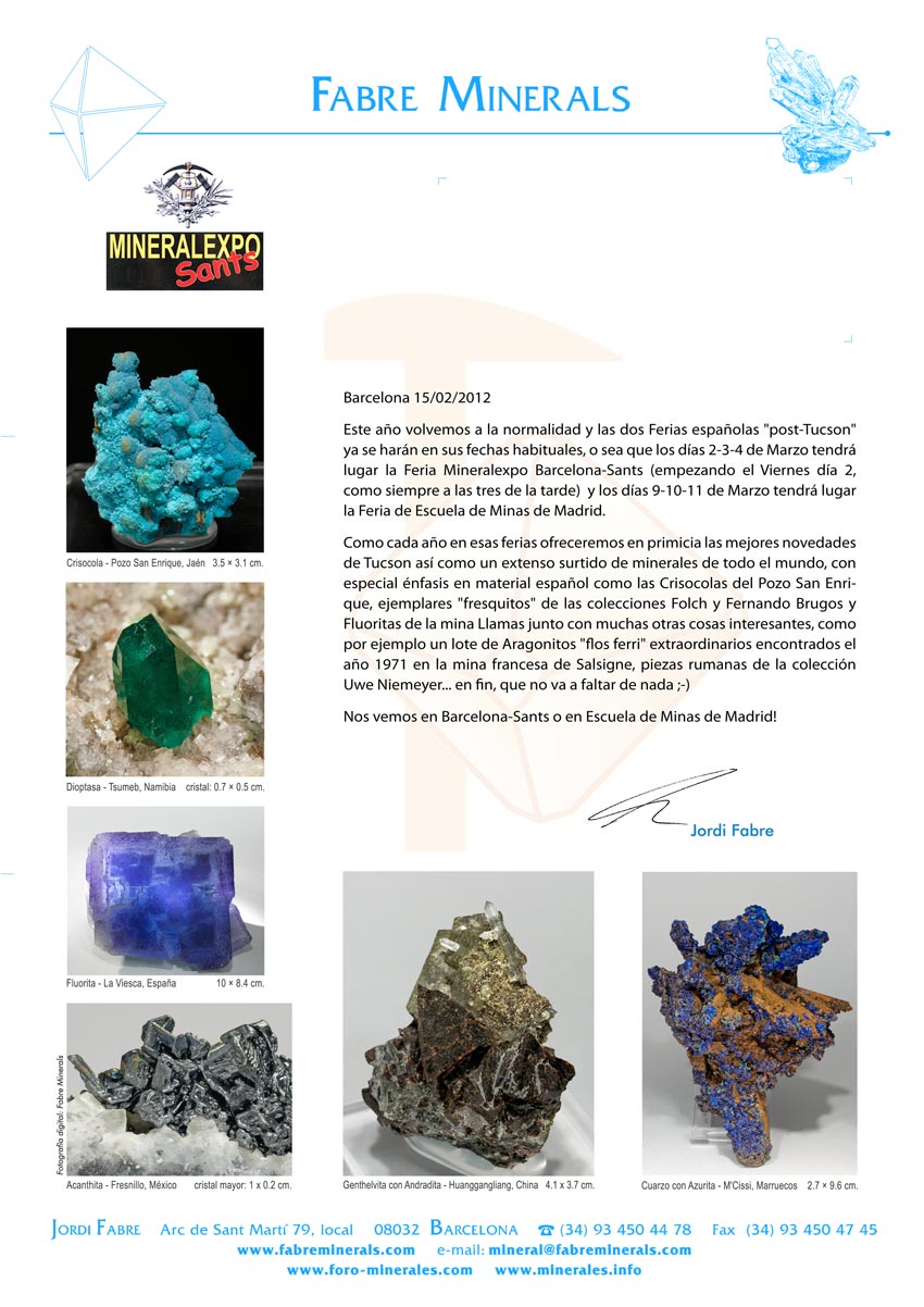 Mineralexpo 2012