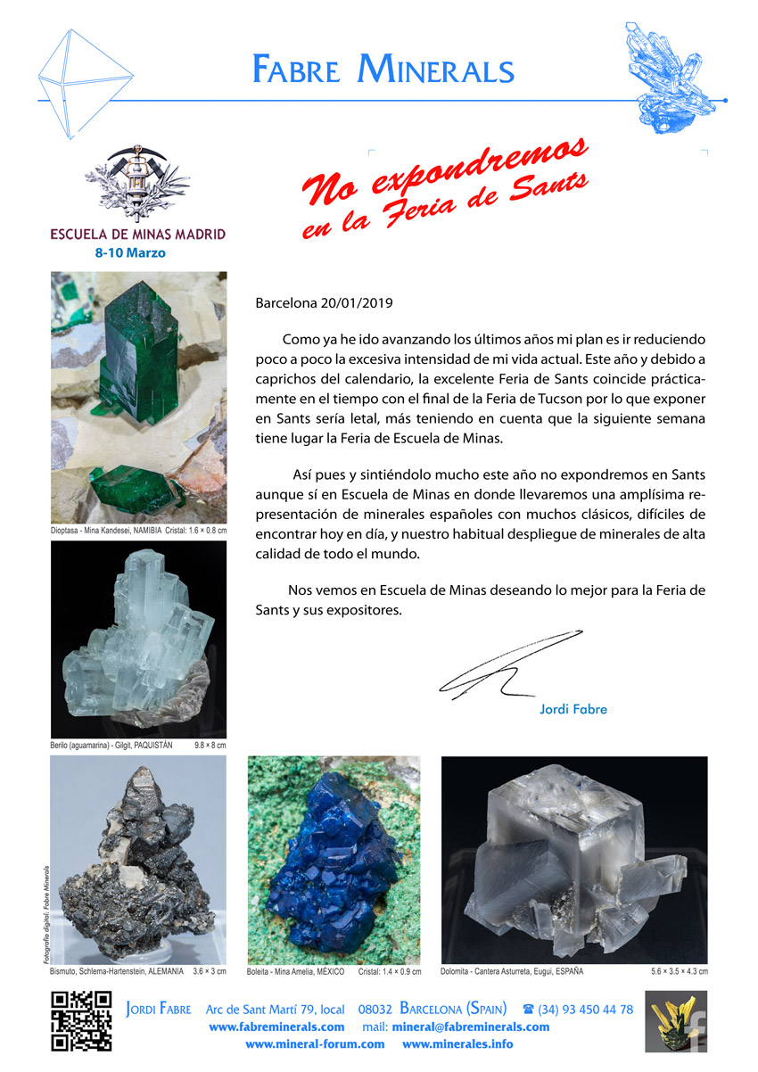Mineralexpo - Escuela de Minas 2019