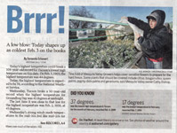 Arizona Daily Star - Brrr - 2011