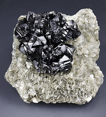 Cassiterite with Muscovite.