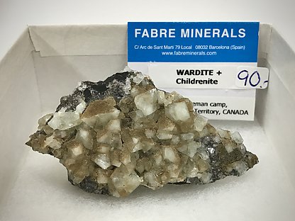 Wardite with Childrenite. 