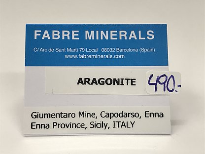 Aragonite with Calcite
