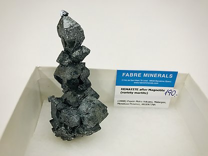 Hematite after Magnetite (variety martite). 