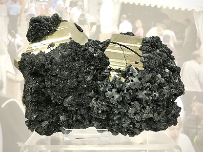 Pyrite with Tennantite-(Fe) and Sphalerite. 