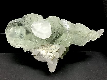 Fluorite with Calcite.