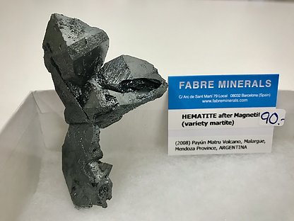 Hematite after Magnetite (variety martite). 