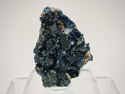 Lazulite with Siderite and Quartz.