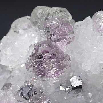 Fluorite with Quartz and Galena. Photo: Joaquim Calln