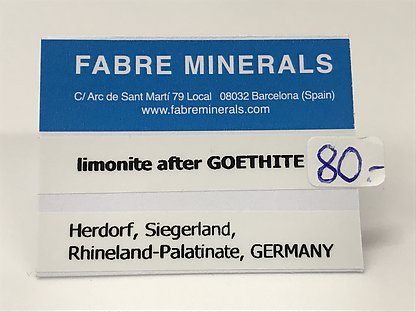 limonite after Goethite