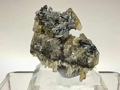 Lllingite with Quartz and Calcite. 