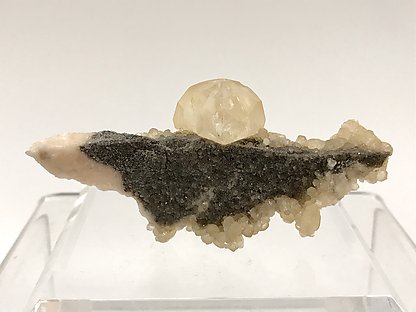 Calcite on Dolomite. Rear