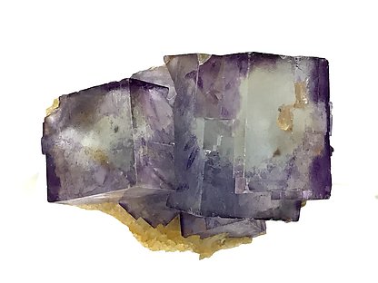 Fluorite with Quartz. 